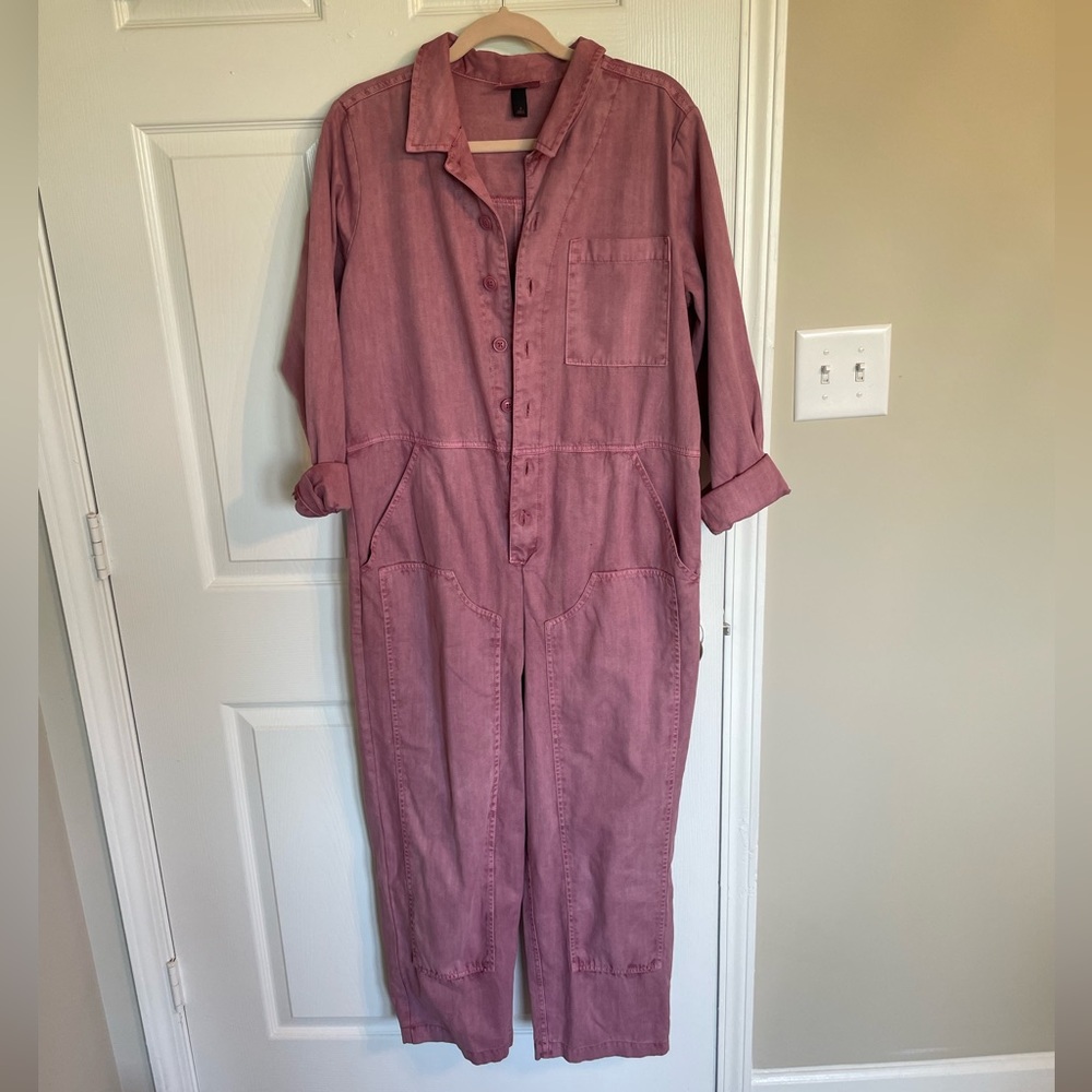 Pink jumpsuit
